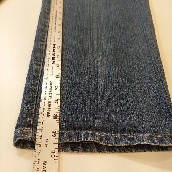 Gloria Vanderbilt Size 22W 43x29 Amanda High rise Straight Leg Med wash Jeans - Picture 10 of 12